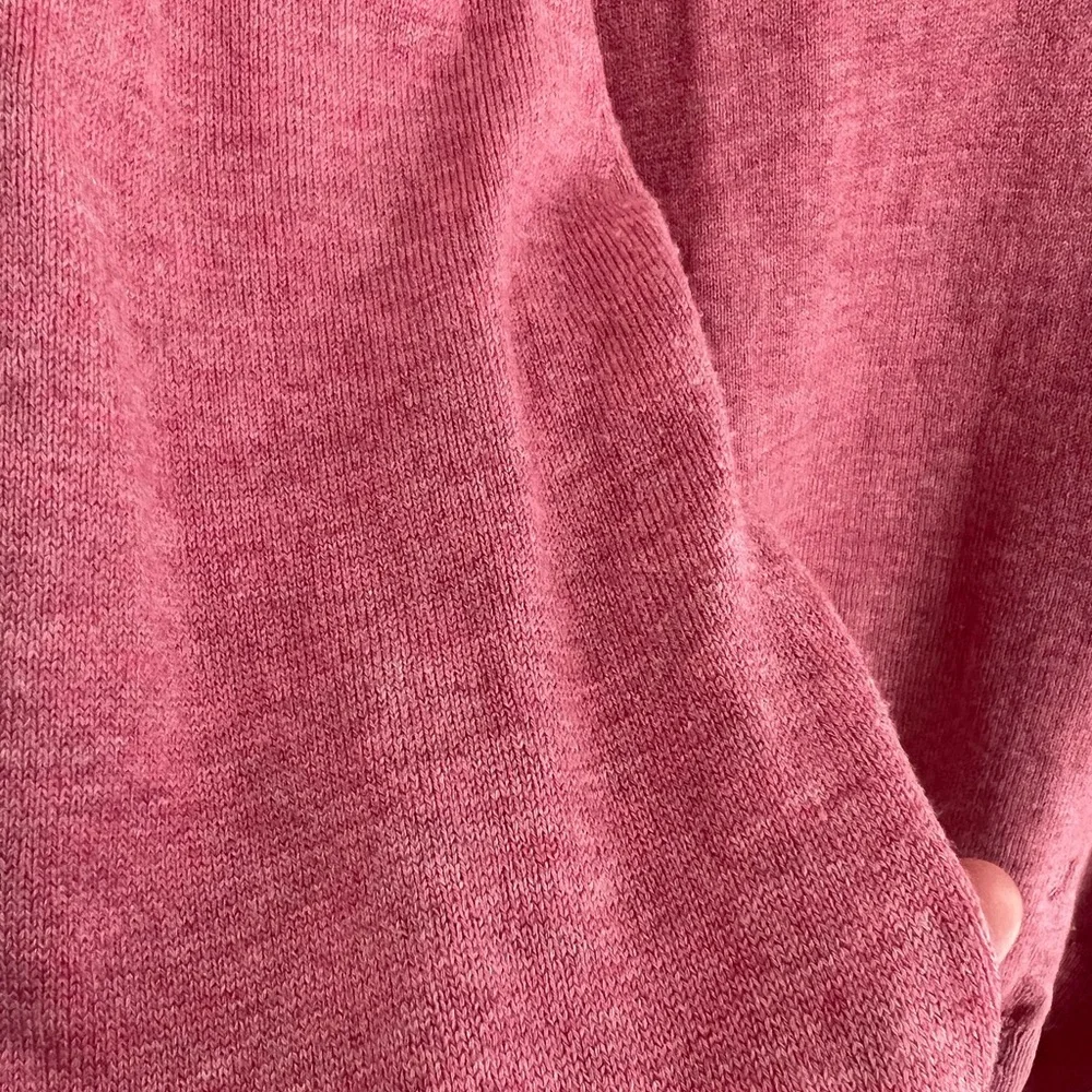 H&M Basic pink cardigan size M